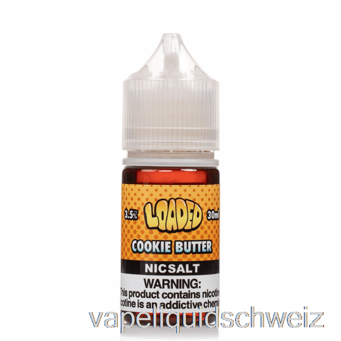 Keksbutter – Geladene Salze – Rücksichtslose Dämpfe – 30 Ml 50 Mg Vape Ohne Nikotin